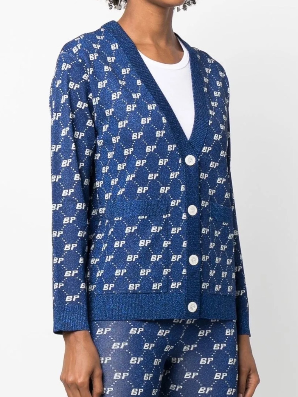 Baum Und Pferdgarten logo-print cardigan Size Small